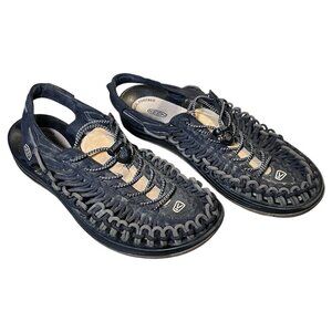 KEEN "Uneek" Cord Sandals Men's Size 11 Black